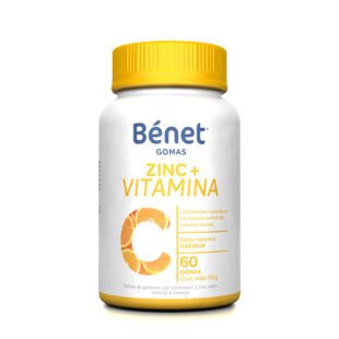 Gomas Benet Vitamina C+Zinc 60 Unidades