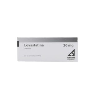 Lovastatina 20 Mg 20 Tabletas