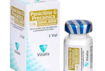 Penicilina G Procaínica 800000 U.I 1 Vial