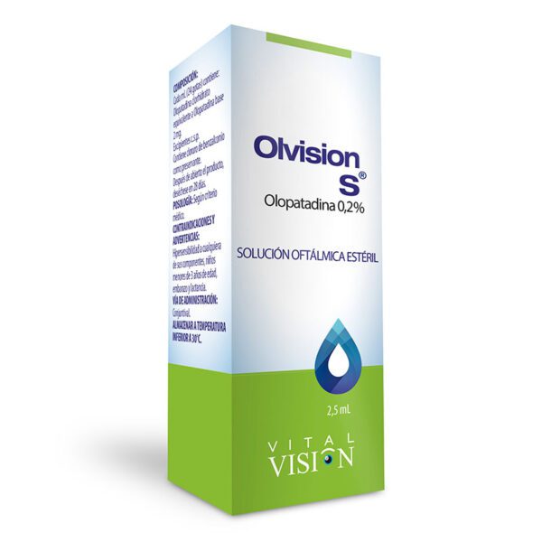 Olvision S 0.2% Oftálmico 2.5 Ml Vt