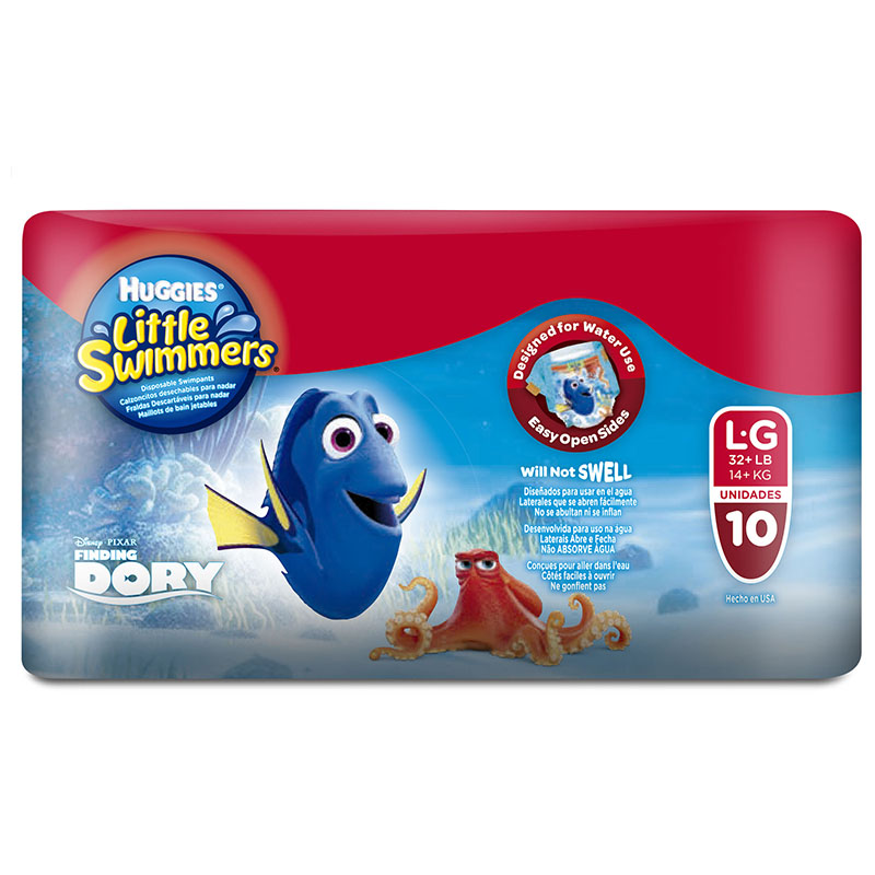 Traje Baño Huggies Little Swimmers L X 10 Unidades - Imagen 2