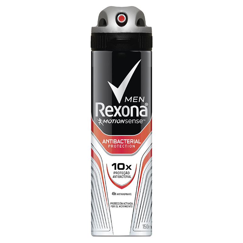 Desodorante Rexona Spray Antibacterial 150 Ml H
