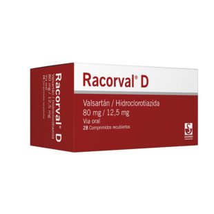 Racorval D 80/12.5 Mg 28 Tabletas