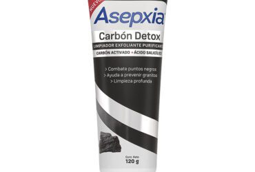 Asepxia Carbón Gel Exfoliante 120 Gr (Sf)