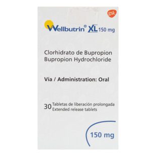 Wellbutrin Xl 150 Mg 30 Tabletas (A)(3%+)(Pae)