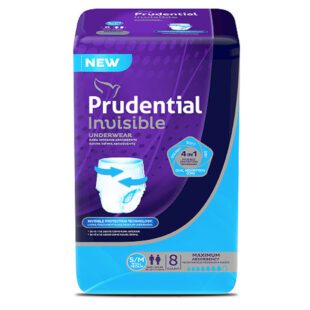 Pañal Prudential R Íntimo Invisible Medium 8 Unidades