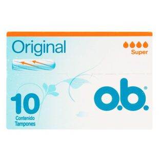 Tampones Ob Súper Digital Pack 10 Unidades