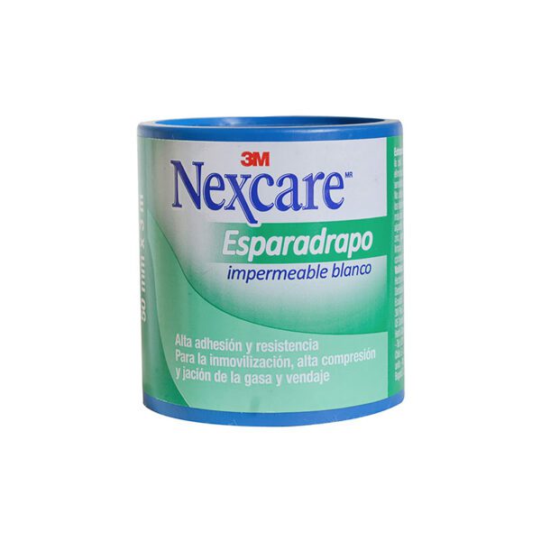Esparadrapo Nexcare Imperm.Blanco 50X3 - Imagen 2