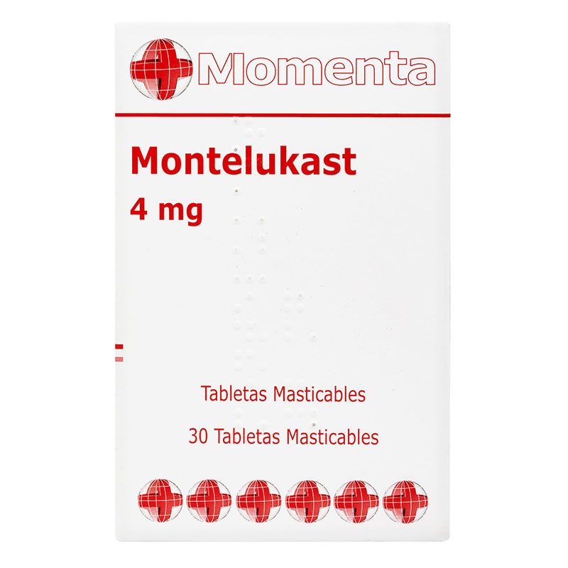 Montelukast 4Mg 30 Tabletas Momenta(Mr)(25149)