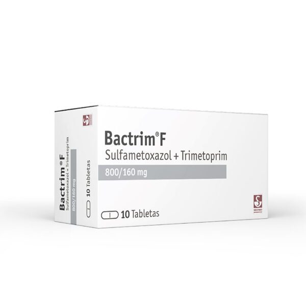 Bactrim F 160+800 Mg 10 Tabletas - Imagen 2