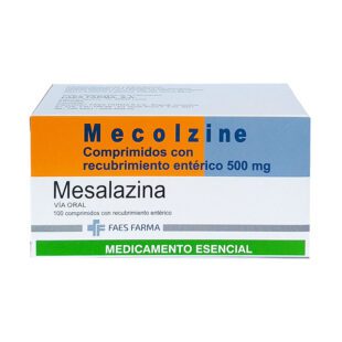 Mecolzine 500 Mg 100 Comprimidos (A)(M)121500