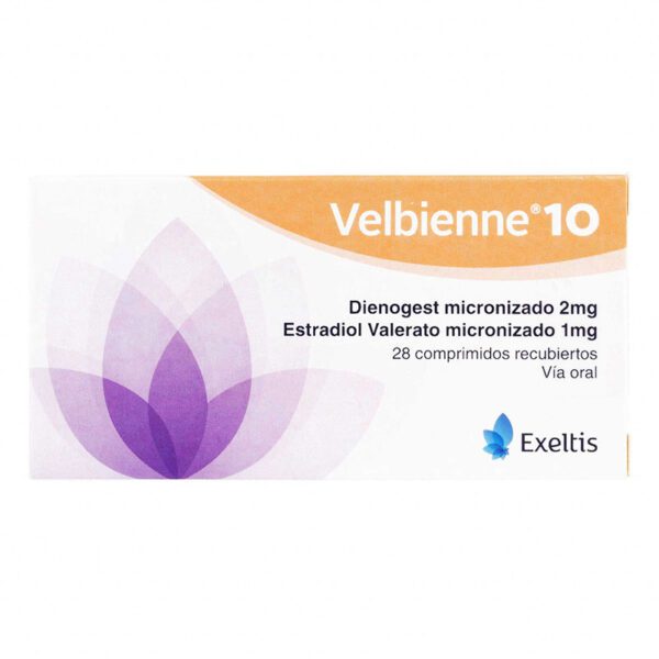 Velbienne 10 2 Mg 28 Comprimidos (M)12698