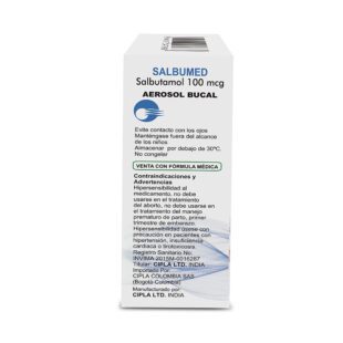 Salbumed 100Mcg Aerosol 200 Dosis Cipla