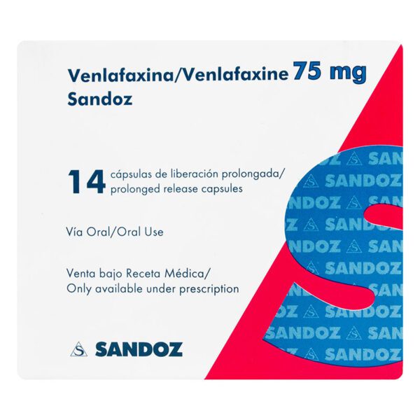 Venlafaxina 75 Mg 14 Tabletas Sz