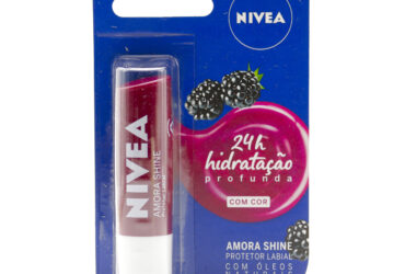 PROT.LABIAL NIVEA BLACKBERRY SHINE MORA