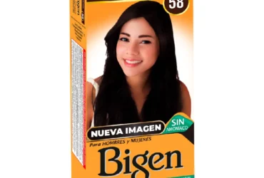 BIGEN 58 NEGRO NATURAL 6 GR