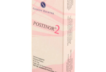 POSTINOR 2 0.75 MG 2 TABLETAS (P)17415