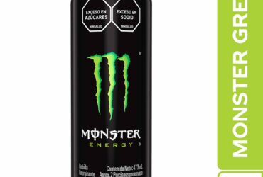 BEBITA ENERGY MONSTER GREEN LATA X 473 ML