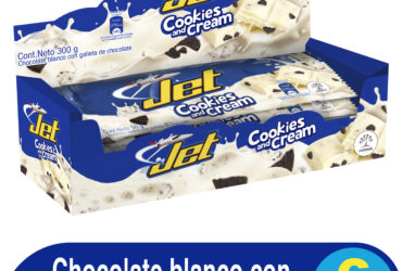 CHOCOLATINA JET COOKIES AND CREAM 50GR