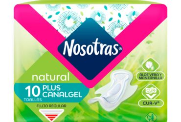 TOA.NOSOTRAS NAT.PLUS CANALGEL 10 UDS