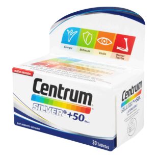 CENTRUM SILVER 50 ANOS 30 TABLETAS