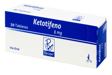 KETOTIFENO 1 MG 30 TABLETAS RC