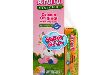 COLONIA ARRURRU ROSADA 120 ML +JABON