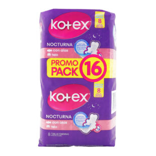 2 TOA.KOTEX NOCTURNA TELA 8 UND PR.PACK