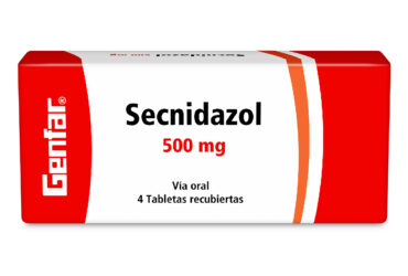 SECNIDAZOL 500 MG 4 TABLETAS GF