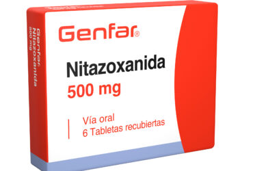 NITAZOXANIDA 500 MG 6 TBS GF