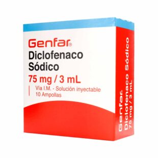 DICLOFENACO 75 MG 10 AMPOLLAS GF