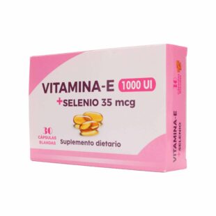 VITAMINA E 1000+SELENIO 30 CAPSULAS